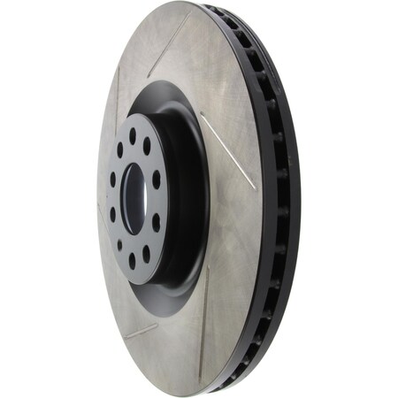 Centric StopTech Sport Slotted Brake Rotor; Front Right, StopTech 126.33112SR